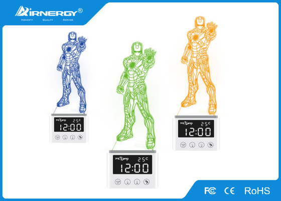 Multifunctional Touch Bluetooth Alarm Clock Light Support USB Disk / TF / AUX