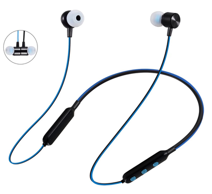 Durable Bluetooth Stereo Headphones , Mobile Phone Bluetooth Earpiece ABS Material