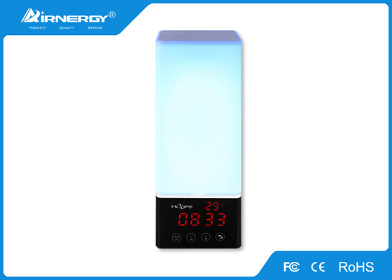 Despertador llevado portátil del Presidente de Bluetooth de la decoración del sitio con Shinning de 360 grados