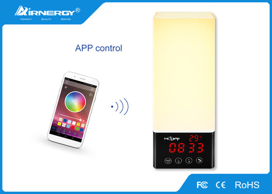 Despierte la luz colorida del Presidente LED del APP Bluetooth con poder de 9,6 vatios