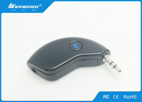 Receptor audio negro de Bluetooth/transmisor audio libre de Bluetooth de la mano para el coche