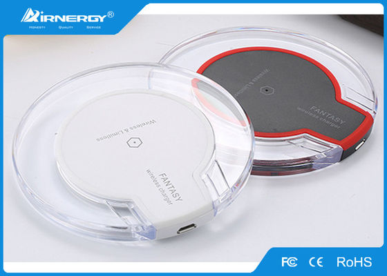 Cargador inalámbrico del teléfono para Iphone 8 X, cojín de carga inalámbrico rápido del claro